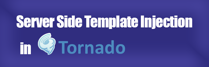 SSTI in tornado